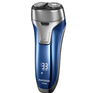Flyco  Electric Razor 2 independent floating heads Full Body washable Electric shaver FS868 - Korvel