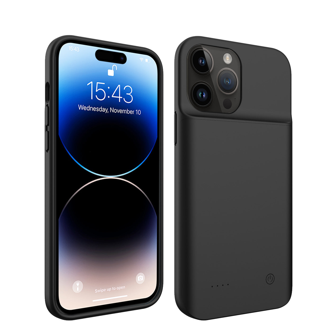 Suitable for Apple 15ProMax back clip 11 battery 12 power bank XS case 13mini portable 14plus power XR - Korvel