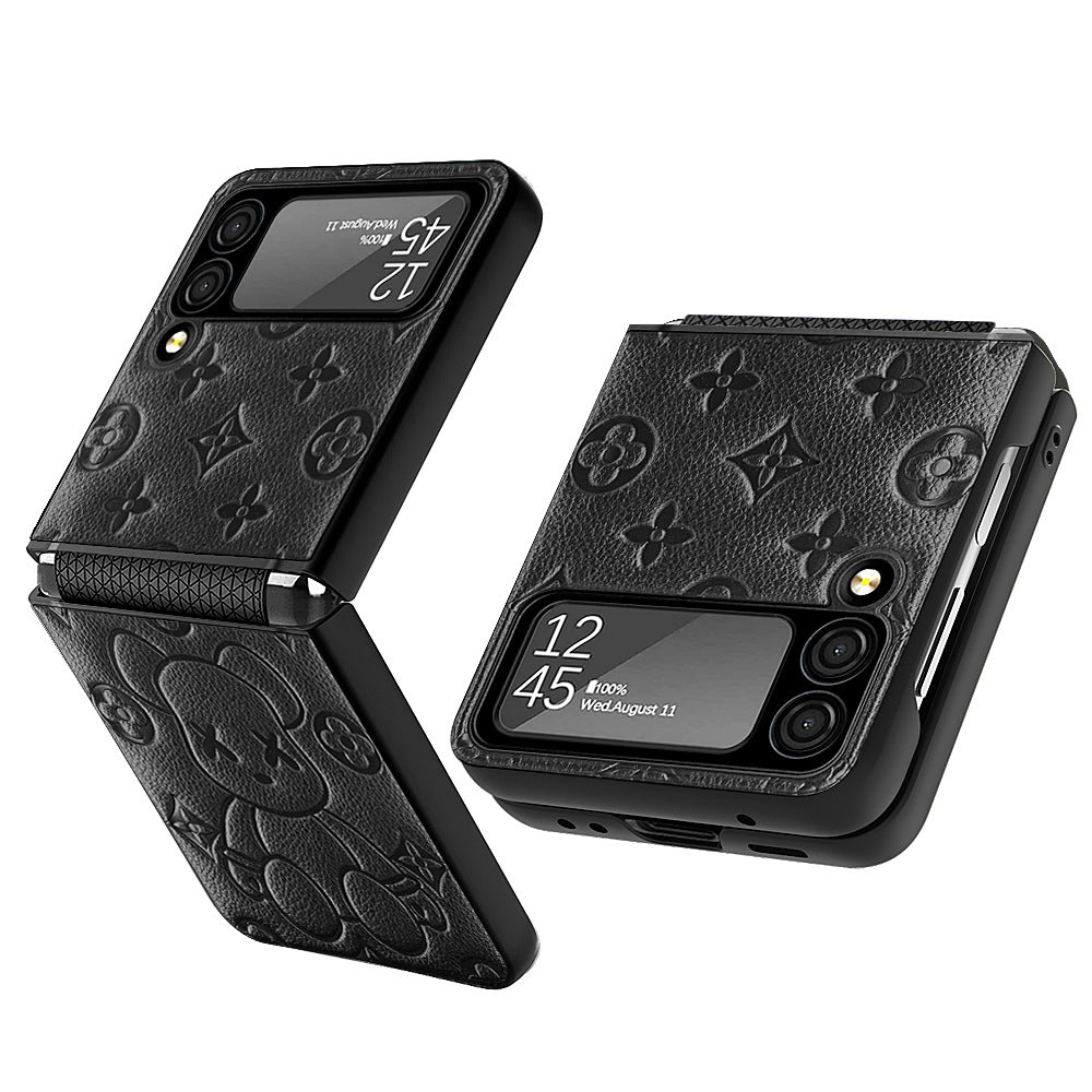 Coque en cuir premium pour Galaxy Samsung Z Flip3