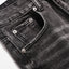 Washed Distressed Wide-Leg Jeans Men's European and American Punk INS Personalized Loose Hole Frayed Flare Pants - Korvel