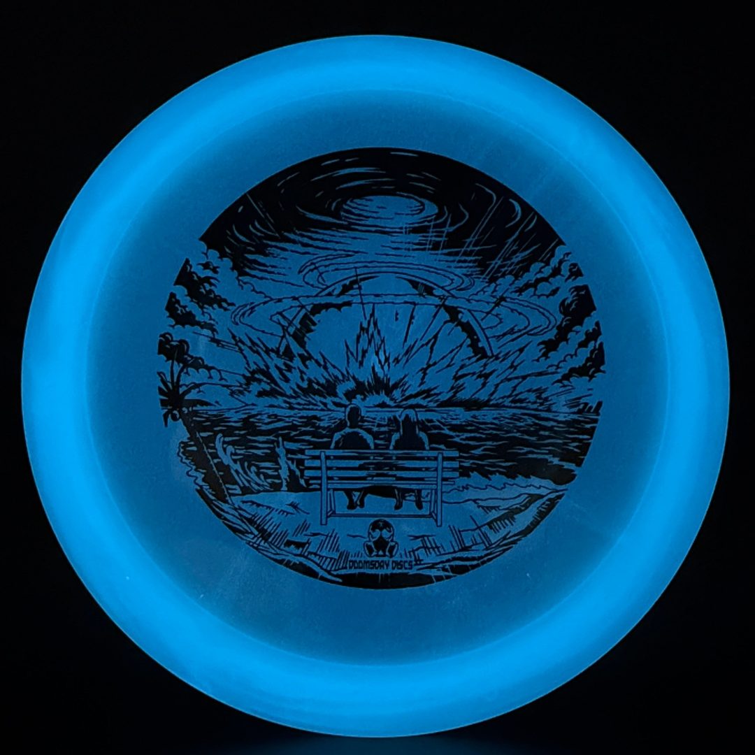 Glow Isolation Cataclysm - Blue Glow Disc Golf Driver