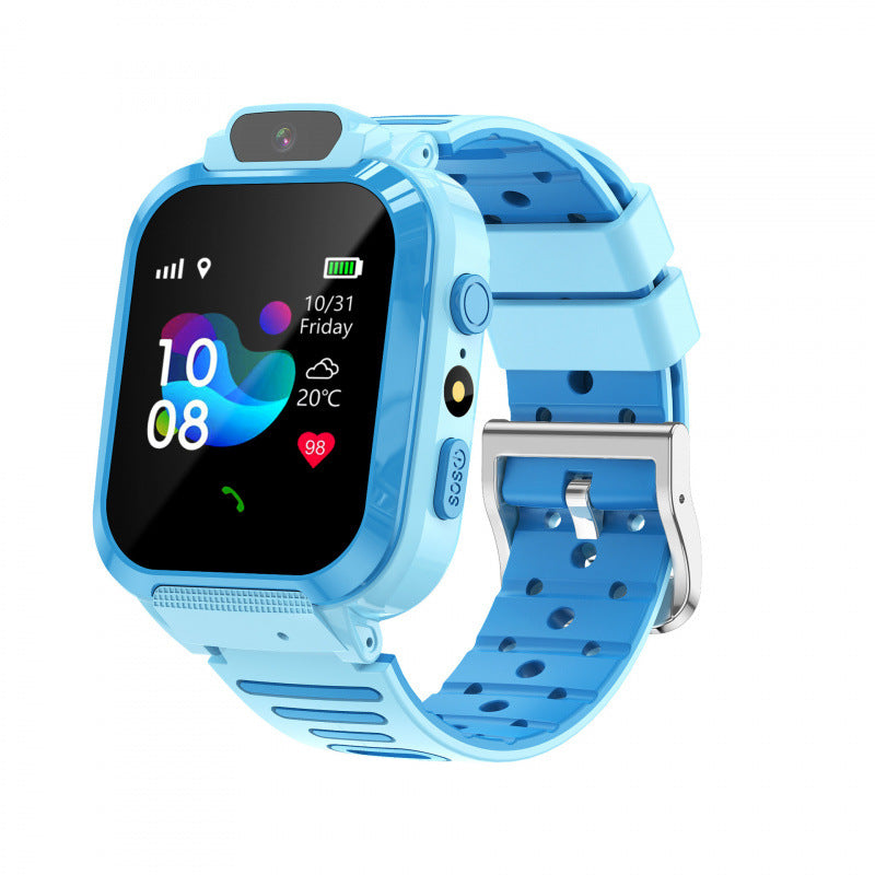 Children's Smart Phone Watch Waterproof Q12 English Multi Language GPS Positioning - Korvel