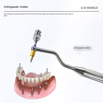 Dental implant base repair screw removal tool wrench screwdriver oral implant removal set - Korvel