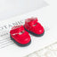 Party Shoes DIY Accessories Labubu Baby Clothes Labubu Rubber Macaron Shoes Fabric One Plush Second Generation - Korvel