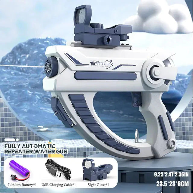 Jouets de pistolet à eau sur le thème de l'espace pour s'amuser à l'extérieur