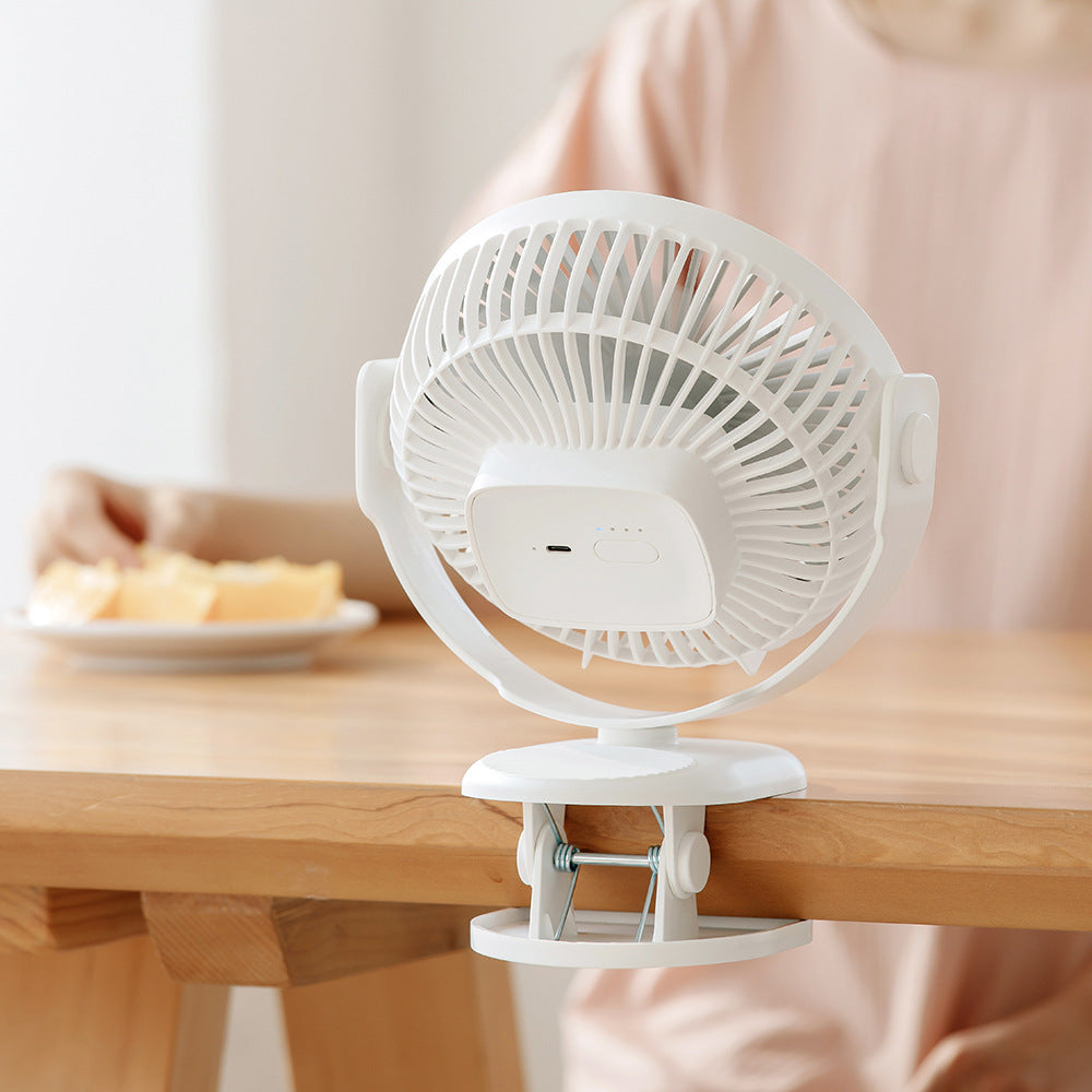 New Summer Clip Fan Student Dormitory Mini USB Desktop Clip Fan Home Desktop Fan - Korvel
