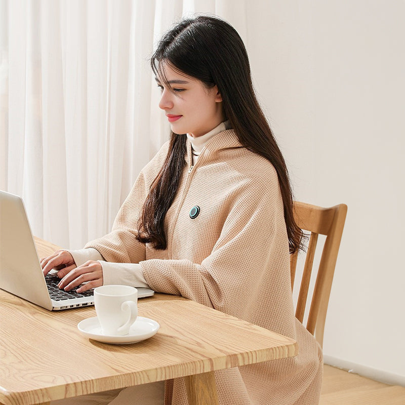 Premium Women's USB Heated Shawl for Cozy Comfort