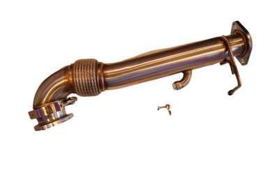 High-Performance SPDZ1 3” Race Downpipe for Hyundai Veloster Turbo & KIA Forte GT - Korvel