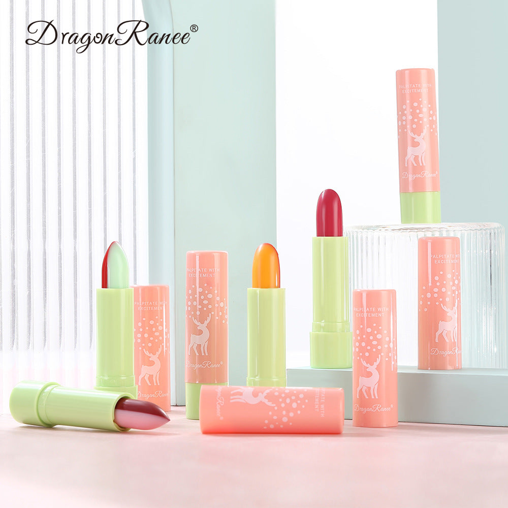 Macaron Color Changing Lipstick - Lasting Moisture & Warm Hues