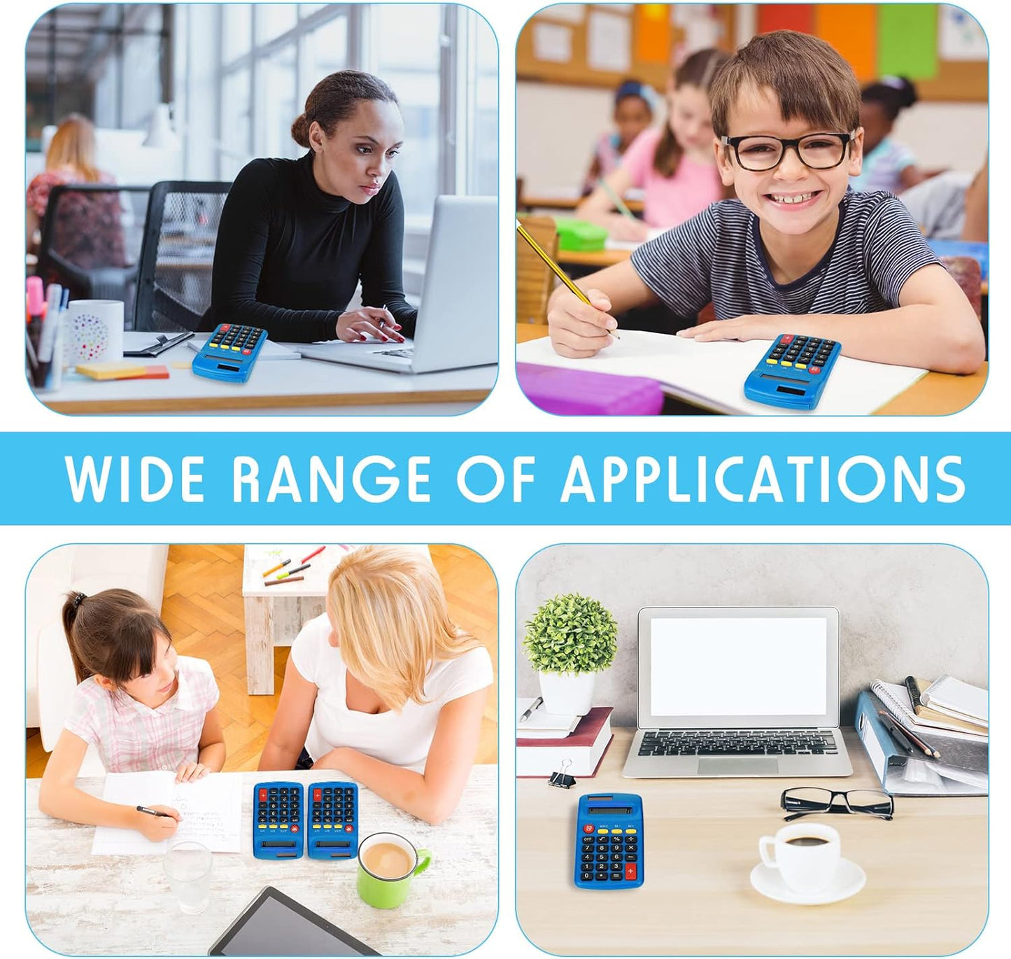 Calculatrice Portable Mignonne avec Jeu de Labyrinthe pour Enfants