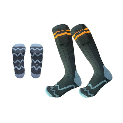 Bluetooth app electric socks electric heating warm socks outdoor skiing socks electric heating socks - Korvel