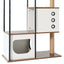 Modern Multi-Level Cat Tree with Scratching Posts and Caves