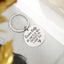 Driving safety stainless steel keychain Couple boyfriend girlfriend gift - Korvel