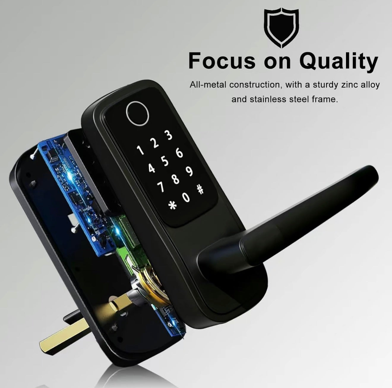 Cerradura Inteligente SecureTouch - Solución de Entrada Sin Llave