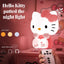 Kawaii Sanrio Hello Kitty Pat Night Light Girls Bedroom Bedlight Anime Hellokitty Night Lamp Desktop Decor Ornaments Girls Gift - Korvel