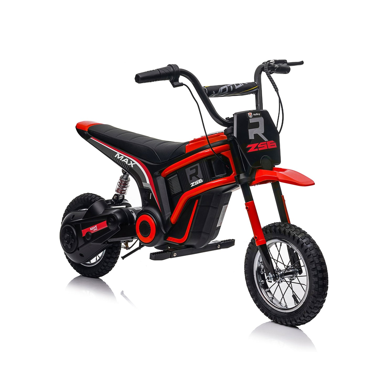 24V14ah children's riding 24V electric toy off-road motorcycle off-road vehicle XXL large speed up to 14.29MPH dual suspension m - Korvel