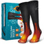 HailiCare Electric Heating Socks Rechargeable Heating Socks Adjustable Temperature Warm Long Tube Electric Heating Socks - Korvel