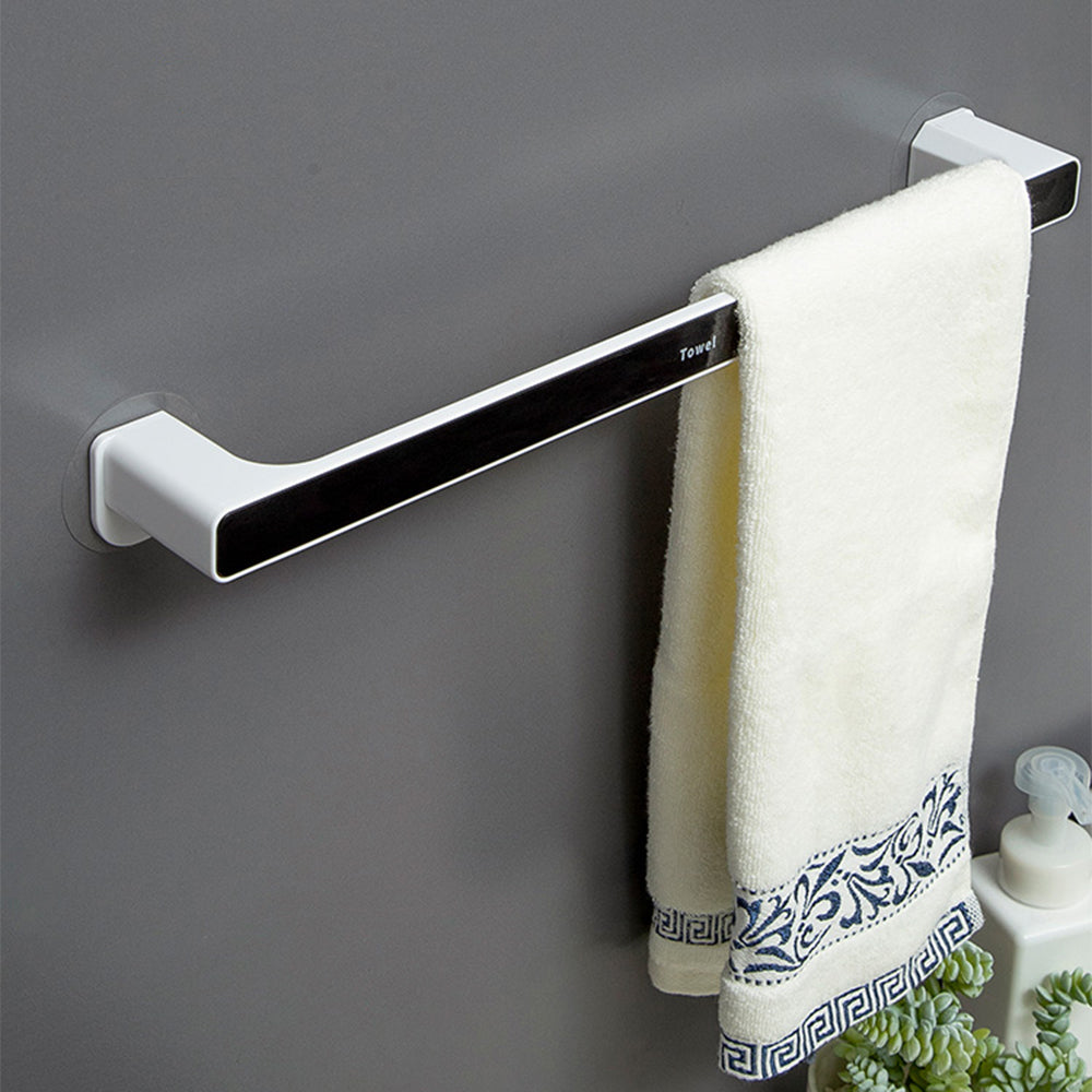 Towel Rack Punch Free Bathroom Bathroom Suction Cup Nordic Minimalist Creative Bath Towel Rack Rack Wall-Mounted Towel Bar - Korvel
