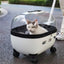 Transporteur de voyage en capsule transparente pour animaux de compagnie