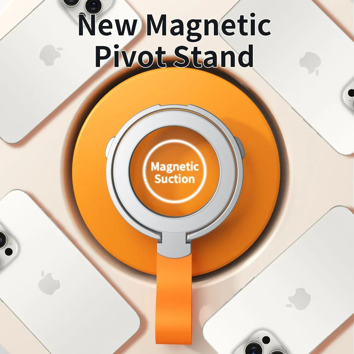 Magnetic Cell Phone Ring Holder for MagSafe