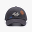 Letter Embroidery Fashion Outdoor Curved Brim Baseball Hat Versatile Simple Cross border Sunscreen Women's Black Cap - Korvel