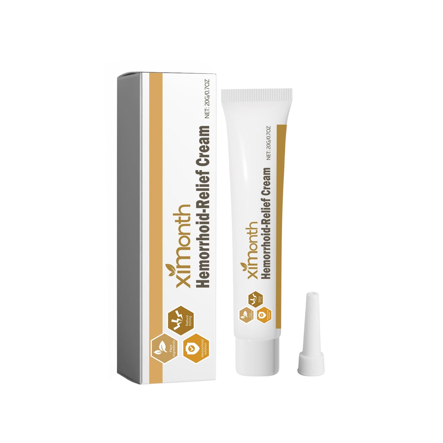 Hemorrhoid-Relef Cream, Relieve Itching Discomfort Repair Internal And External Mixed Nevus Anus Soothes Meat Ball Swelling - Korvel