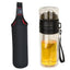 JOUDOO Tea Infuser Filter Double Wall Glass Sport Water Tumbler Portable High-temperature Transparent Water Cup Office Cup 35 - Korvel