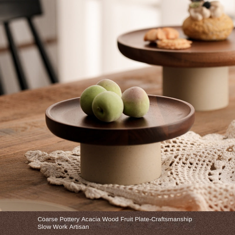 Elegant Acacia Wood Serving Platter for Every Occasion