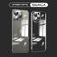 Electroplating TPU Transparent Phone Case for iPhone 16 & 15