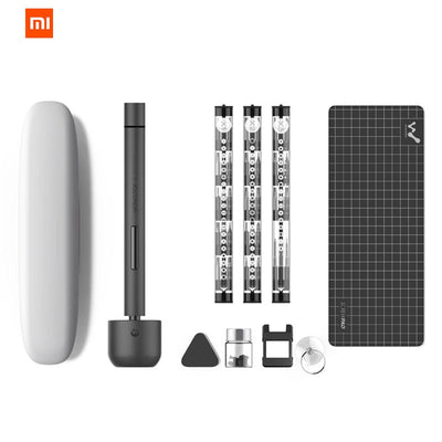 Original XIAO mi mi jia Wowstick 1F + 64 In 1 Elektrische Schraube mi fahrer Cordless Lithium-ionen Ladung LED Power Schraube mi jia fahrer kit - Korvel