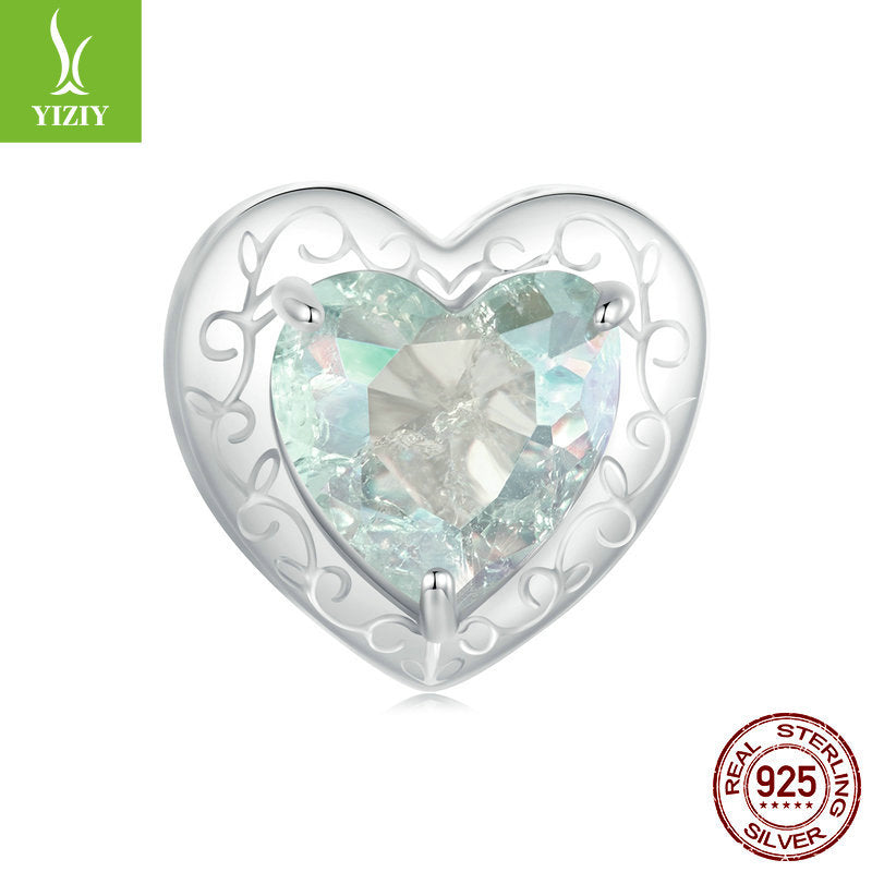 Silver Charm Original Forest Oasis Butterfly Ladybug DIY Bracelet Beads Spring Fresh s925 Pure Silver Beads - Korvel