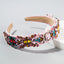 Baroque Retro Rhinestone Headband Set for Ladies