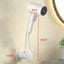 Punch-Free Wall-Mounted Hair Dryer Rack