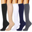 Calcetines de Rodilla de Color Sólido Premium para Estilos de Vida Activos