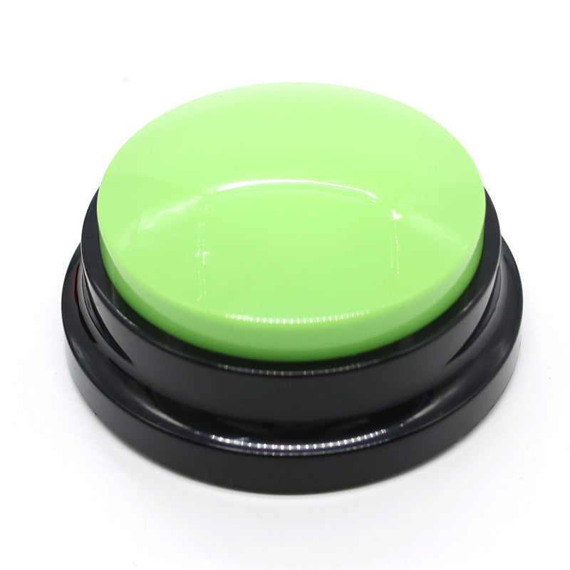Dog Talking Button Pet Communication Key Sound Maker Cat Bell Toy Supplies Voice Recording Training Device - Korvel