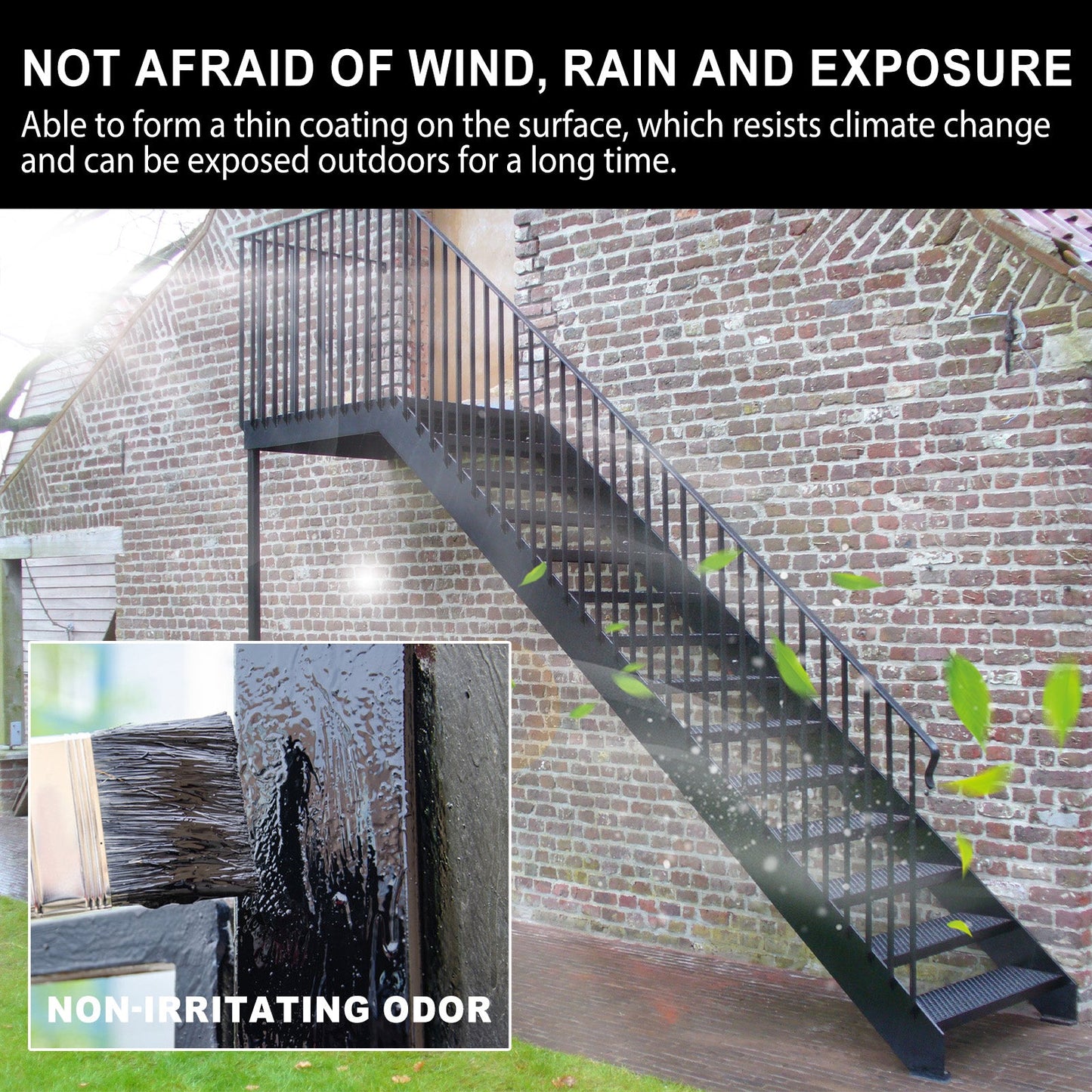 Rust Conversion Primer, Iron Door Metal Gear Bracket Rust Stair Handrail Corrosion Remover - Korvel