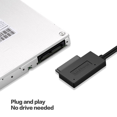 USB 2.0 SATA Adapter Cable for Notebook Optical Drives