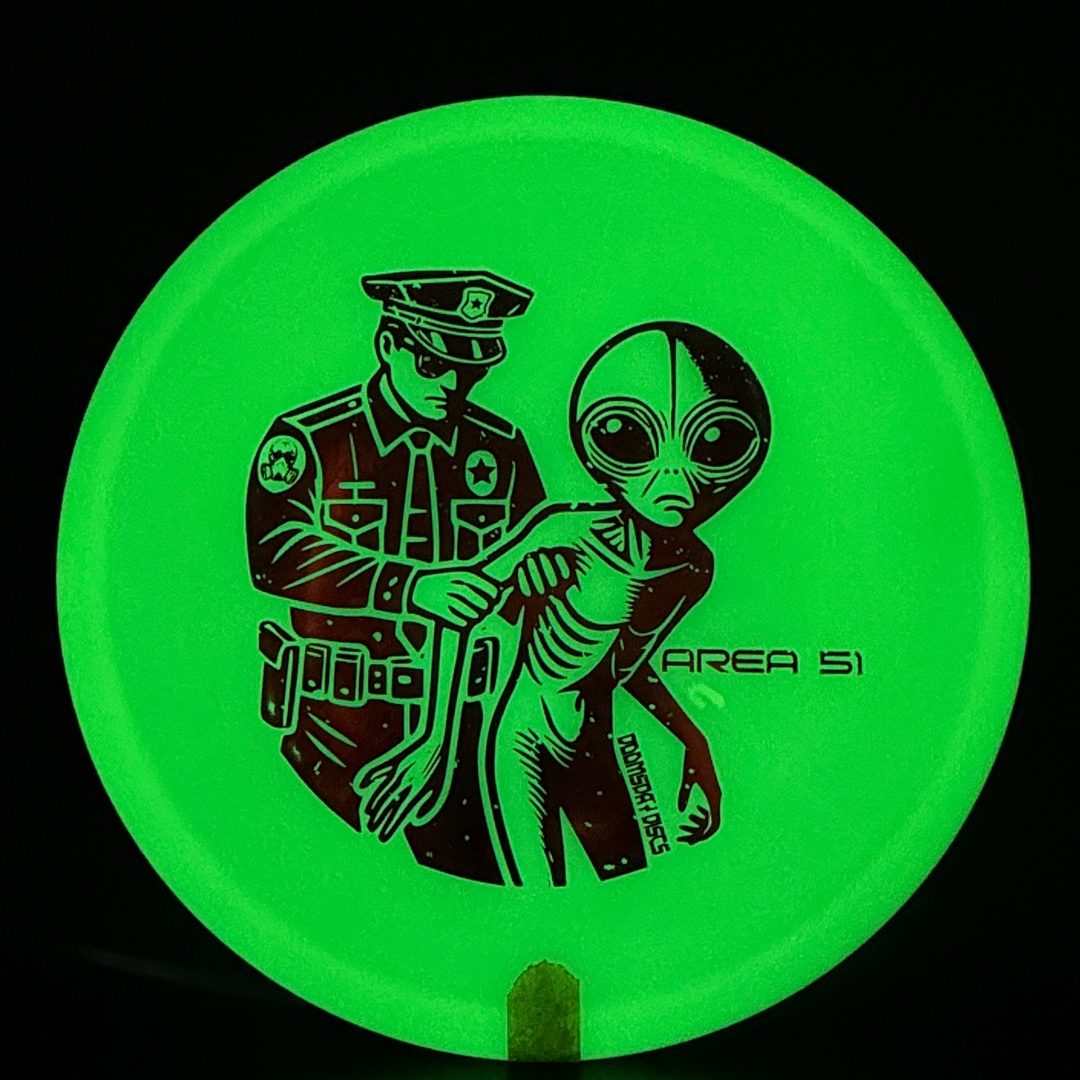 Disco de Golf Glow Isolation Area 51