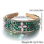 Baroque retro full set rhinestone sponge headband - Korvel
