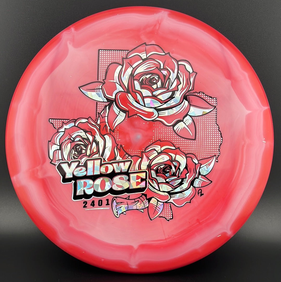 Bravo Yellow Rose - First Run Disc Golf Putter