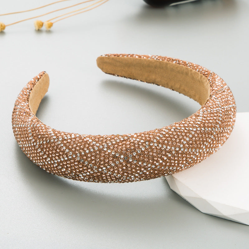 Bandeau en strass élégant pour femmes