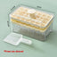 Press Type Ice Cube Ice Box Refrigerator Ice Cube Artifact Silicone Mold With Cover Household Sealed Food Grade Ice Maker - Korvel