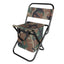 Outdoor Camping Folding Chair with Storage Backrest and Carrying Bag for Art Students' Sketching - Korvel