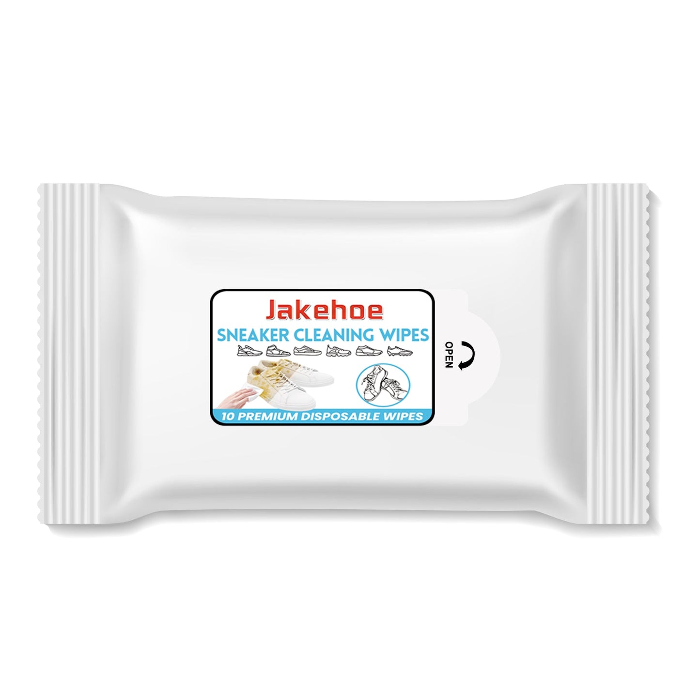 Shoe Wipes, Leather Shoes Sneakers Wallet Leather Sofa Multi-Purpose No-Wash Decontamination Cleaning Wipes - Korvel