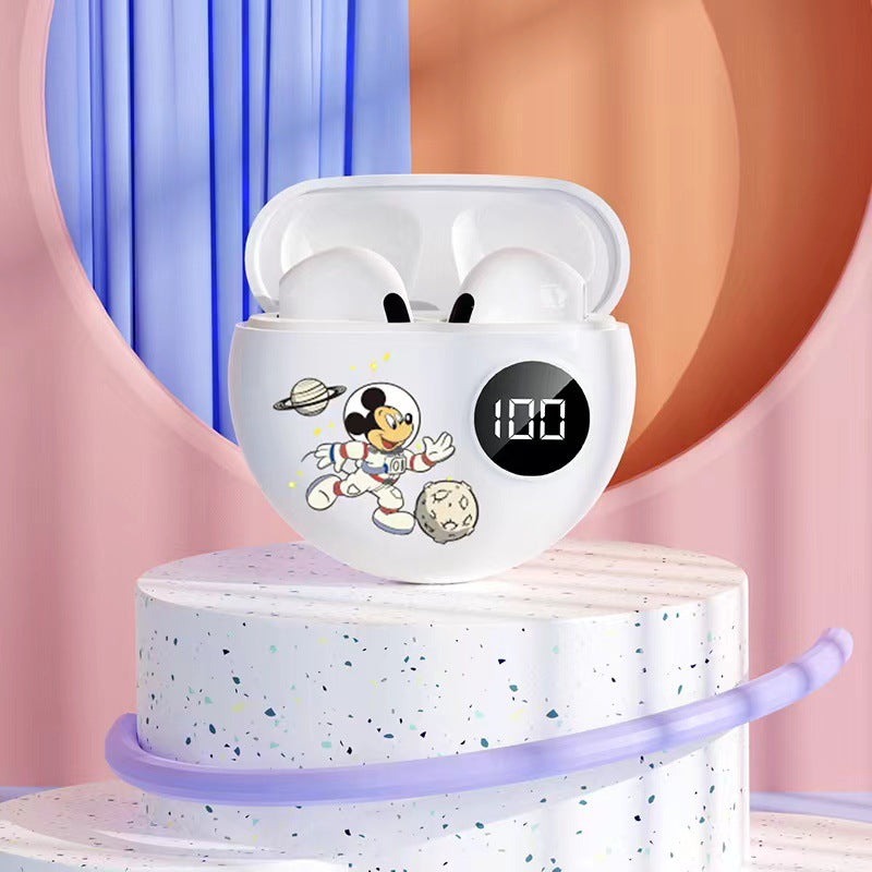 Minnie Mickey Digital Display Bluetooth Headset - Apro6