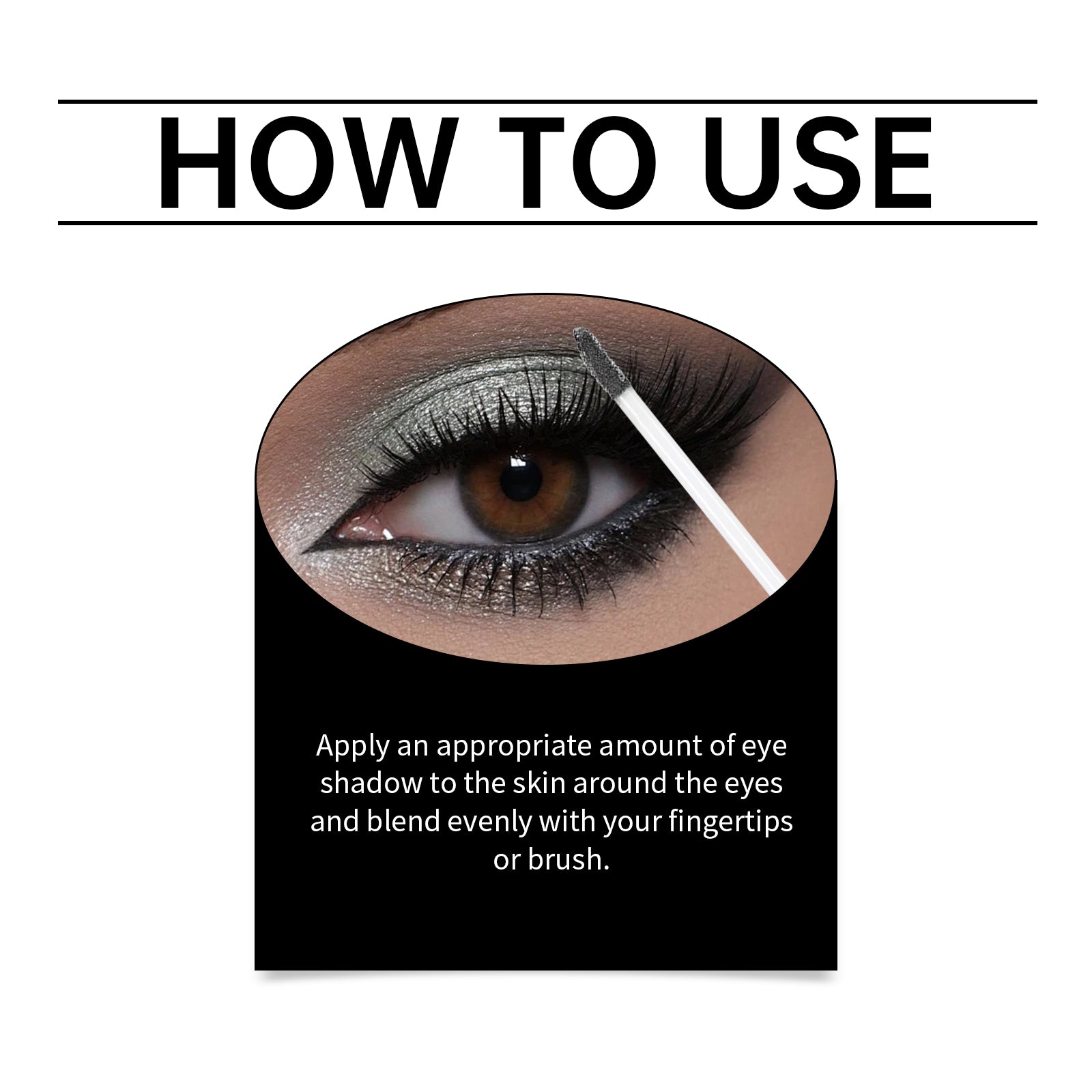 Glitter Eyeshadow Natural Color Top Up Everyday Makeup Easy Color Eye Shadow Lasting Shine - Korvel