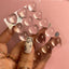 ClearType Nail-Friendly Stickers - 33 Transparent Glass Keyboard Stickers
