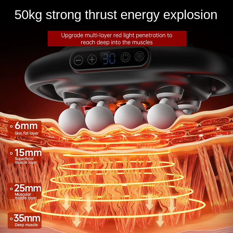 Premium 16-Head Electric Muscle Massage Gun