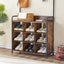Coat Rack, Hall Tree with Shoe Rack for Entryway, 3-in-1 Entryway Coat Rack and Storage Rack, with 7 Hooks, a Hanging Rod - Korvel