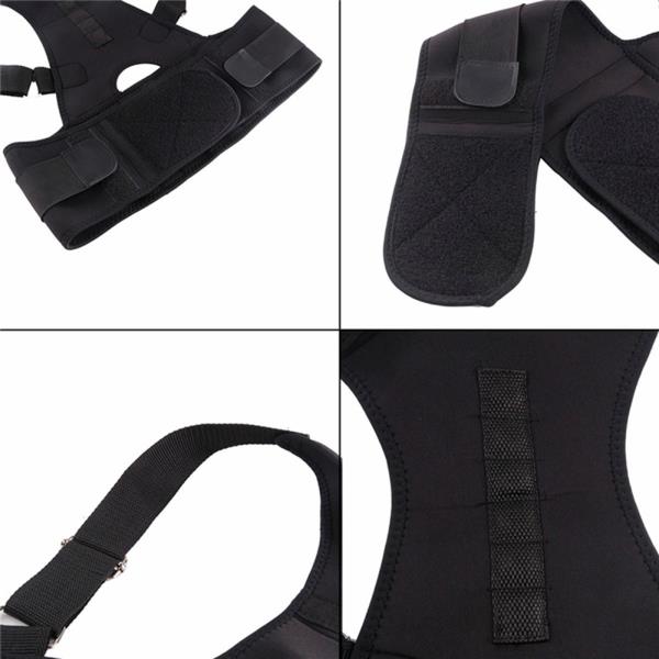 US-Posture-Corrector-Support-Magnetic-Back-Shoulder-Brace-Beltr-Men-Women SFC - Korvel